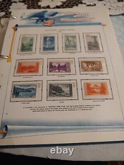 United States Stamp Collection In White Ace Album Late 1800s Forward. HUGE/HCV