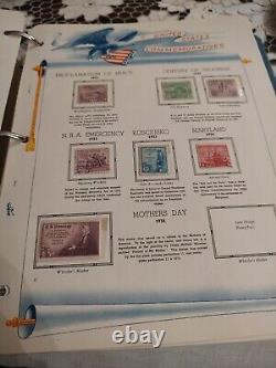 United States Stamp Collection In White Ace Album Late 1800s Forward. HUGE/HCV