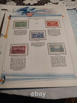 United States Stamp Collection In White Ace Album Late 1800s Forward. HUGE/HCV