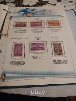 United States Stamp Collection In White Ace Album Late 1800s Forward. HUGE/HCV