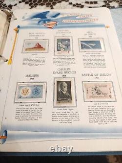 United States Stamp Collection In White Ace Album Late 1800s Forward. HUGE/HCV