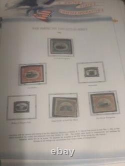 United States Stamp Collection In White Ace Historical Album 1893 To 1940. TOPS