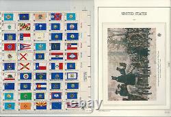 United States Stamp Collection Lighthouse Hingless Album 1972-1987, JFZ