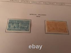 United States Stamp Collection Mint Never Hinged 1944 Fwd In Marquette Album A+