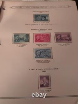 United States Stamp Collection Mint Never Hinged 1944 Fwd In Marquette Album A+