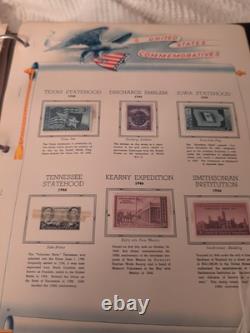 United States Stamp Collection Mint Never Hinged 1944 Fwd In Marquette Album A+