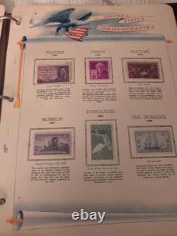 United States Stamp Collection Mint Never Hinged 1944 Fwd In Marquette Album A+