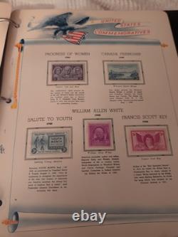 United States Stamp Collection Mint Never Hinged 1944 Fwd In Marquette Album A+