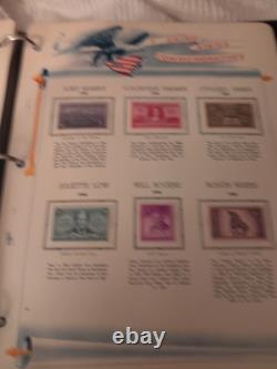 United States Stamp Collection Mint Never Hinged 1944 Fwd In Marquette Album A+