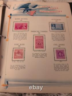 United States Stamp Collection Mint Never Hinged 1944 Fwd In Marquette Album A+