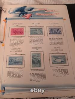 United States Stamp Collection Mint Never Hinged 1944 Fwd In Marquette Album A+