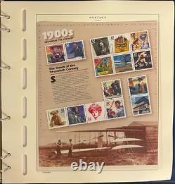 United States Stamp Collection Schaubek Album MNH 1998-1999 ZAYIX