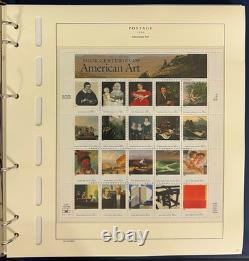 United States Stamp Collection Schaubek Album MNH 1998-1999 ZAYIX