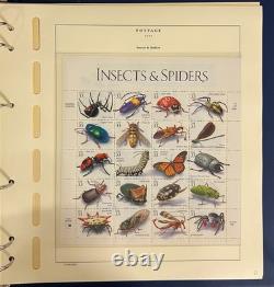 United States Stamp Collection Schaubek Album MNH 1998-1999 ZAYIX