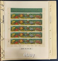 United States Stamp Collection Schaubek Album MNH 1998-1999 ZAYIX