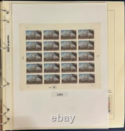 United States Stamp Collection Schaubek Album MNH 1998-1999 ZAYIX