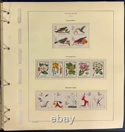 United States Stamp Collection Schaubek Album MNH 1998-1999 ZAYIX