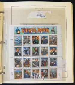 United States Stamp Collection Scott Album Mint & Used 1995-2000 ZAYIX