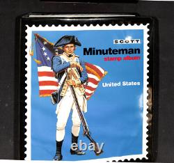 United States Stamp Collection in Scott Minuteman Album, 1965 to 1992 + BOB