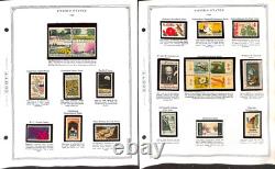 United States Stamp Collection in Scott Minuteman Album, 1965 to 1992 + BOB