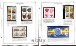 United States Stamp Collection in Scott Minuteman Album, 1965 to 1992 + BOB