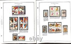 United States Stamp Collection in Scott Minuteman Album, 1965 to 1992 + BOB