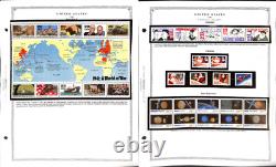 United States Stamp Collection in Scott Minuteman Album, 1965 to 1992 + BOB