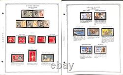 United States Stamp Collection in Scott Minuteman Album, 1965 to 1992 + BOB
