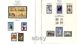 United States Stamp Collection in Scott National Album, 1846-1972 Mint NH (AH)