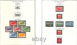 United States Stamp Collection in Scott National Album, 1846-1972 Mint NH (AH)