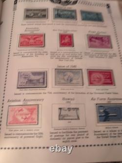 United States Stamps Collection 1897 Fwd In Stuffed Minkus Album. View Yourself