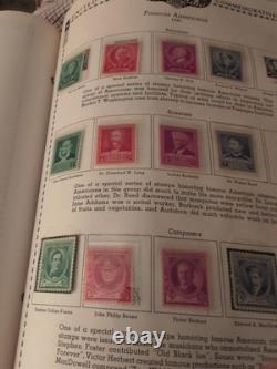 United States Stamps Collection 1897 Fwd In Stuffed Minkus Album. View Yourself