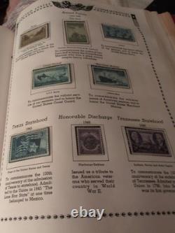 United States Stamps Collection 1897 Fwd In Stuffed Minkus Album. View Yourself