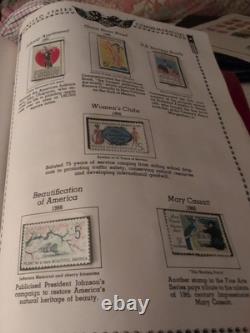 United States Stamps Collection 1897 Fwd In Stuffed Minkus Album. View Yourself