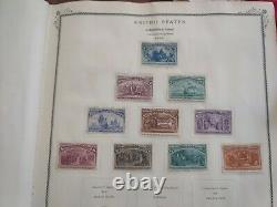 United States stamp collection in 1935 Scott album 1860s +. SERIOUS COLLECTORS