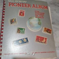 United States stamp collection in 1950 HE Hárris Pioneer album. Great value