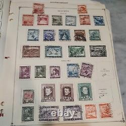 United States stamp collection in 1950 HE Hárris Pioneer album. Great value