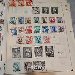 United States stamp collection in 1950 HE Hárris Pioneer album. Great value