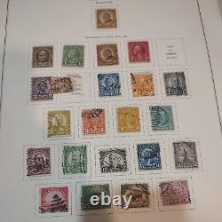 United States stamp collection in 1950 HE Hárris Pioneer album. Great value