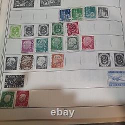 United States stamp collection in 1950 HE Hárris Pioneer album. Great value