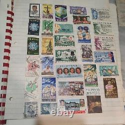 United States stamp collection in 1950 HE Hárris Pioneer album. Great value