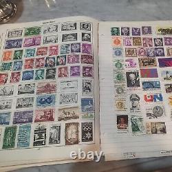 United States stamp collection in 1950 HE Hárris Pioneer album. Great value