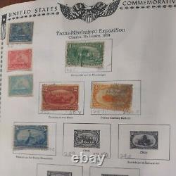 United States stamp collection in 1968 minkus album. 1867 fwd. Superlative offer