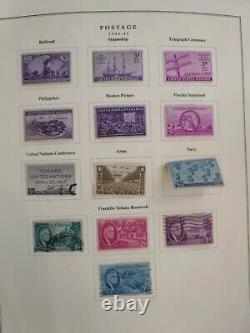 United States stamp collection in national album specialty series 1935-72. HCV