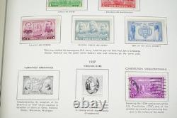 Us 1893-1989 Collection Of 1000+ Stamps Mint & Used Stored In Harris Album