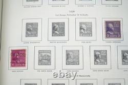 Us 1893-1989 Collection Of 1000+ Stamps Mint & Used Stored In Harris Album