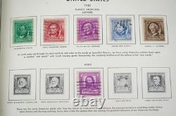 Us 1893-1989 Collection Of 1000+ Stamps Mint & Used Stored In Harris Album
