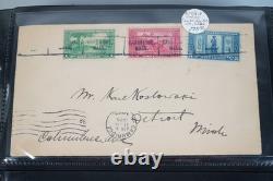 Us 1925 1939 Stamp Collection Collection Of 100 + Better Fdcs CV $8000 +