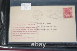 Us 1925 1939 Stamp Collection Collection Of 100 + Better Fdcs CV $8000 +