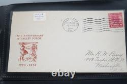 Us 1925 1939 Stamp Collection Collection Of 100 + Better Fdcs CV $8000 +